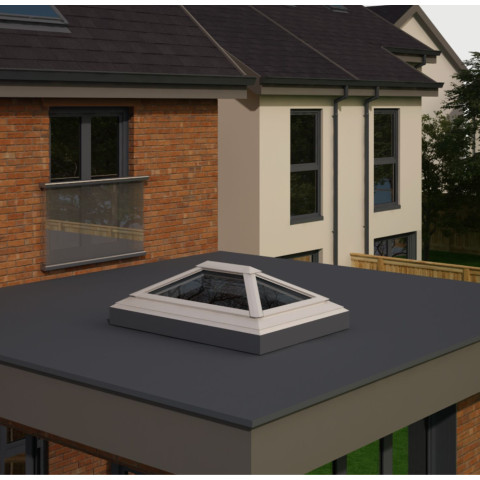 1000mm x 2000mm 4 Panel Roof Lanterns In White