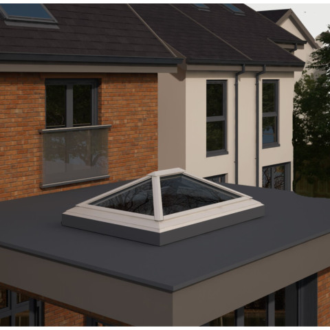 2000mm x 1500mm 4 Panel Roof Lanterns In White