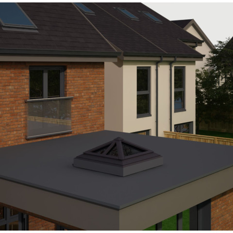 1000mm x 1500mm 6 Panel Roof Lanterns In Anthracite Grey