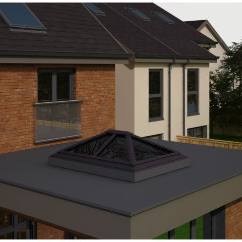 1500mm x 2000mm 6 Panel Roof Lanterns In Anthracite Grey