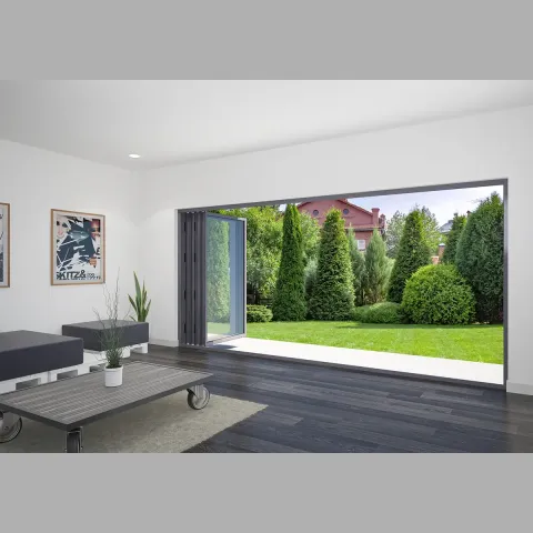 4800 x 2000 4 Panel Anthracite Grey Bifold Doors